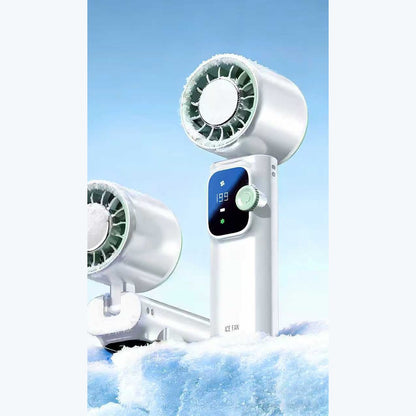 90-degree foldable USB rechargeable neck fan - product image 2