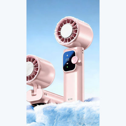 90-degree foldable USB rechargeable neck fan - product image 3