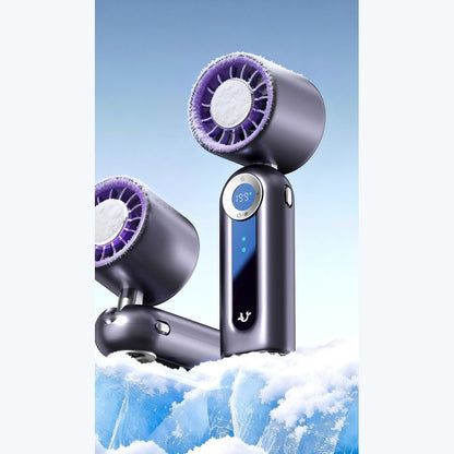 199-speed foldable portable turbo handheld fan - product image 3