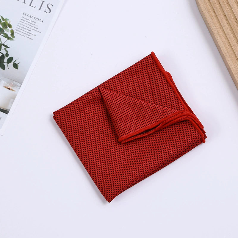 30x100CM English packaging cooling towel product-only image 4