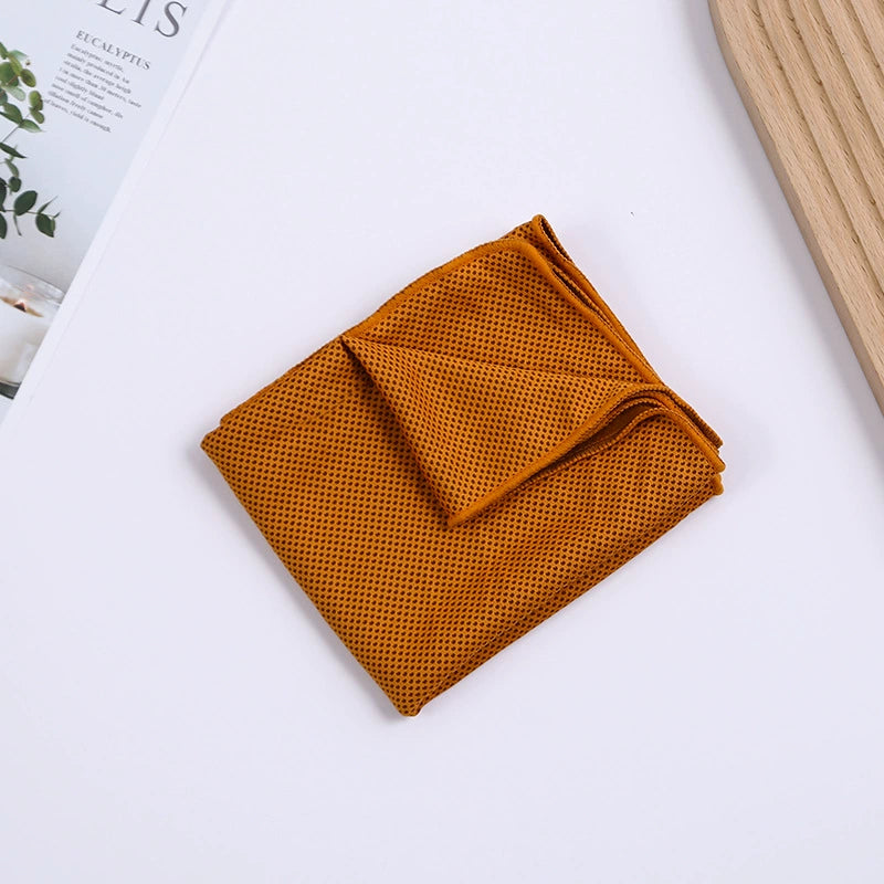 30x100CM English packaging cooling towel product-only image 12