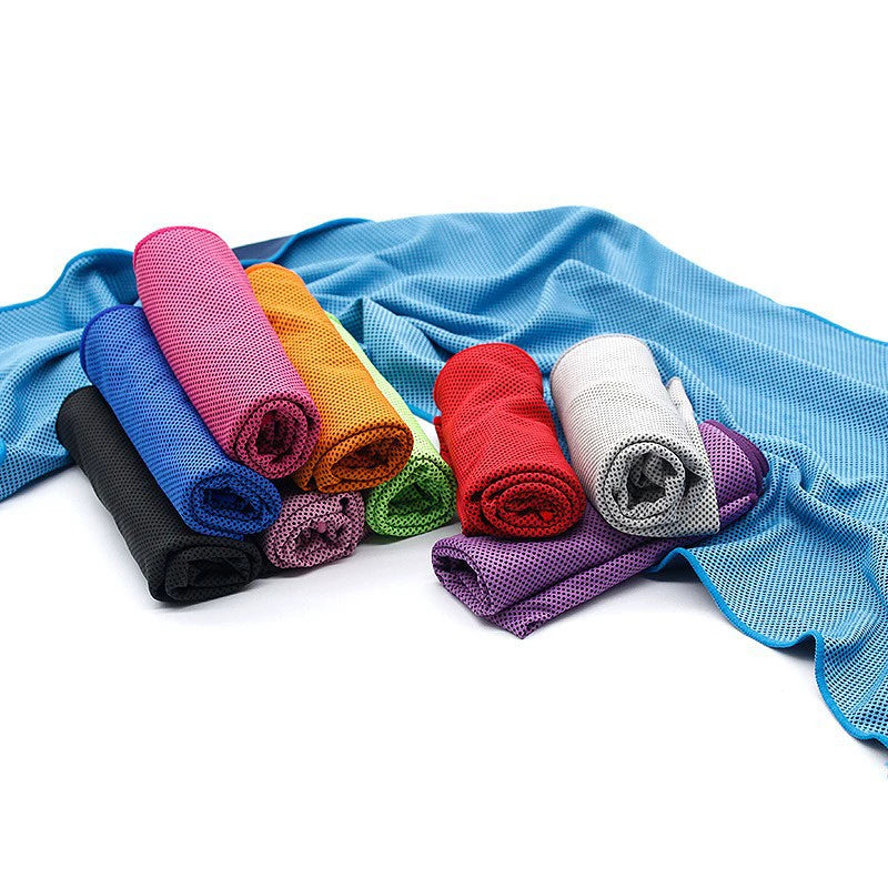 30x100CM English packaging cooling towel product-only image 2