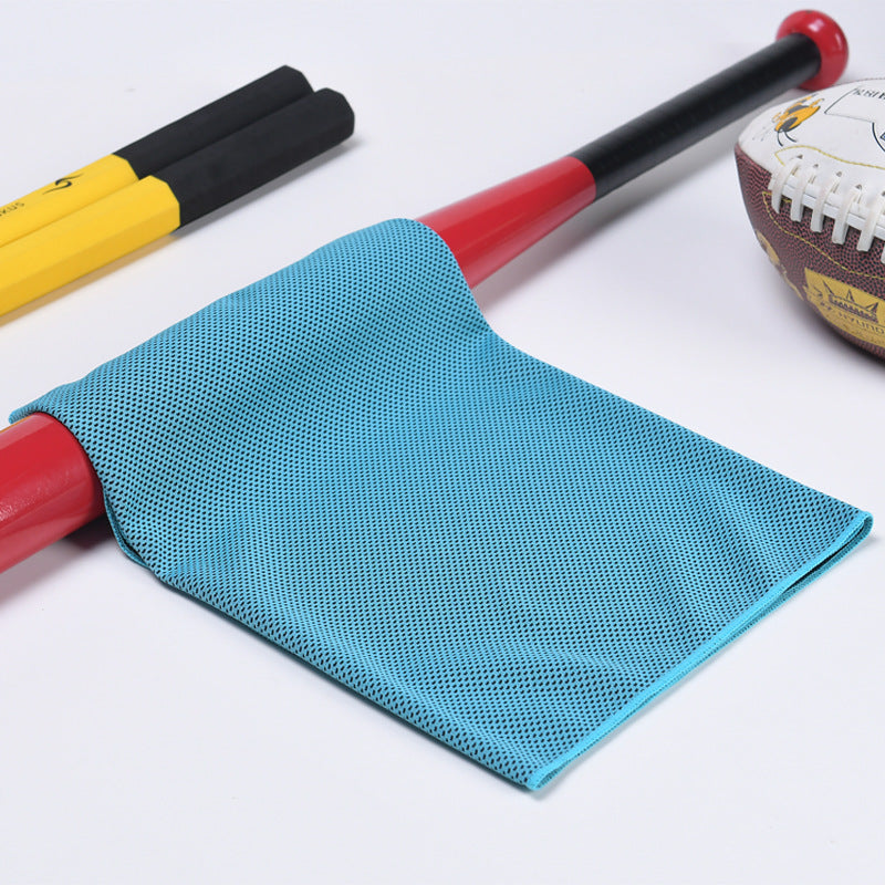 30x90CM sky blue cooling sports towel